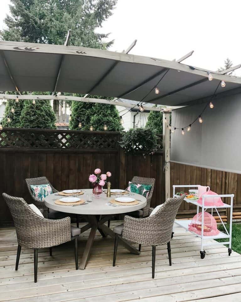 Backyard Deck Lighting Ideas