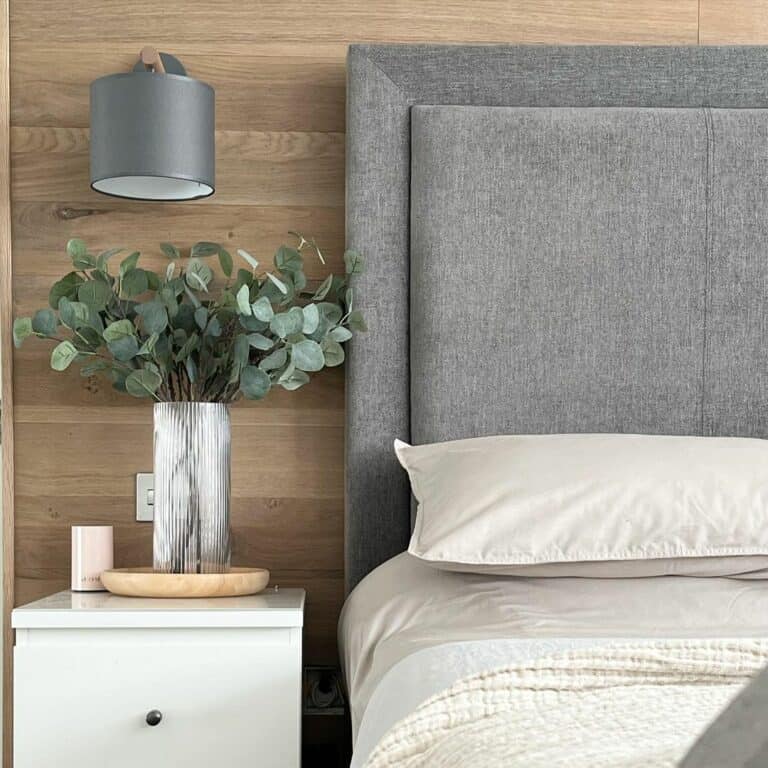 Bedroom Wood Plank Wall Ideas