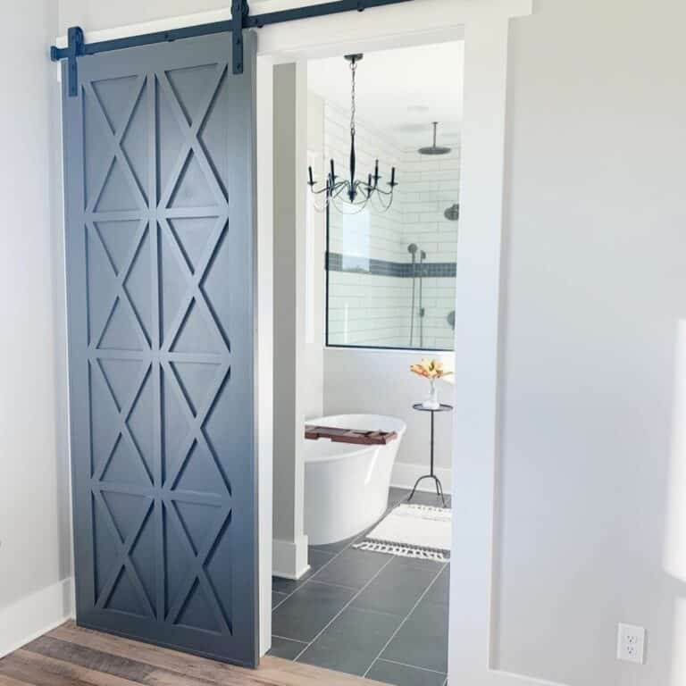 Gray Barn Door Inspiration