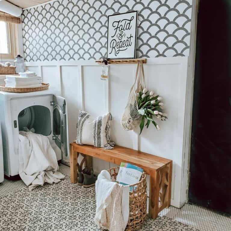 Whimsical Designs Create a Playful Utility Space