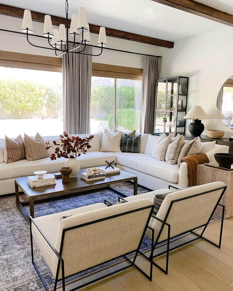Modern Farmhouse Chairs Living Room