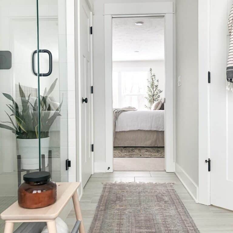 Nature-inspired Minimalist Bathroom Shower