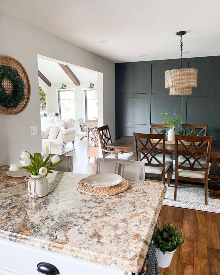 Sherwin Williams Iron Ore Board and Batten Wall
