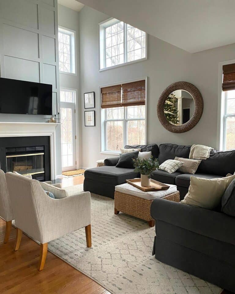 Board and Batten for High Ceiling Rooms