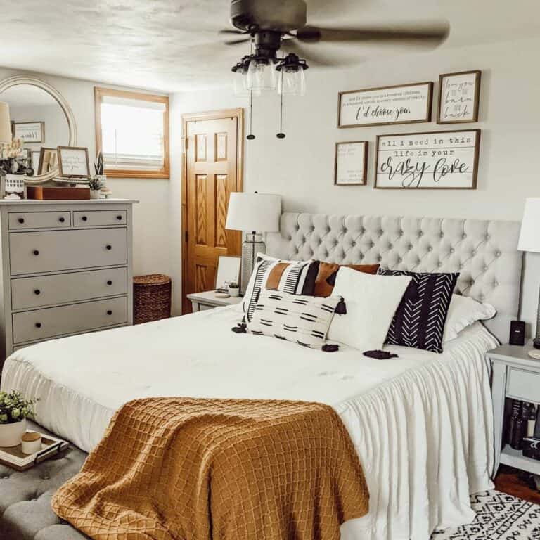 Brown Accents Emphasize Wood Tones