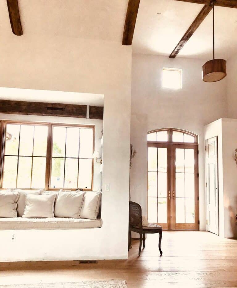 Wooden Accents on Doors and Windows