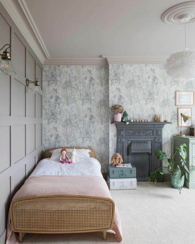Shallow Alcove Hosts a Bed