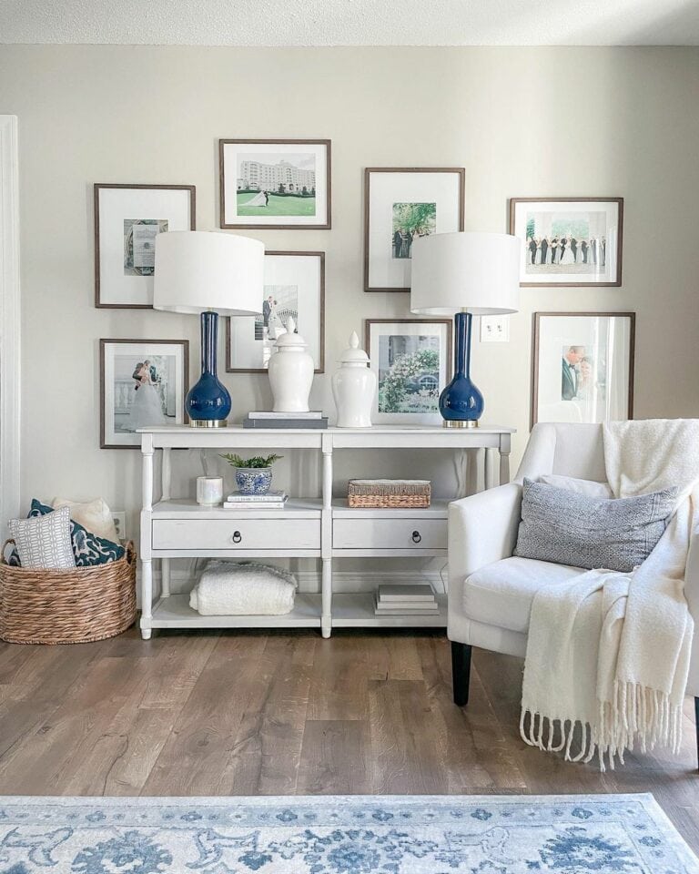 Blue and White Color Palette With Versatility