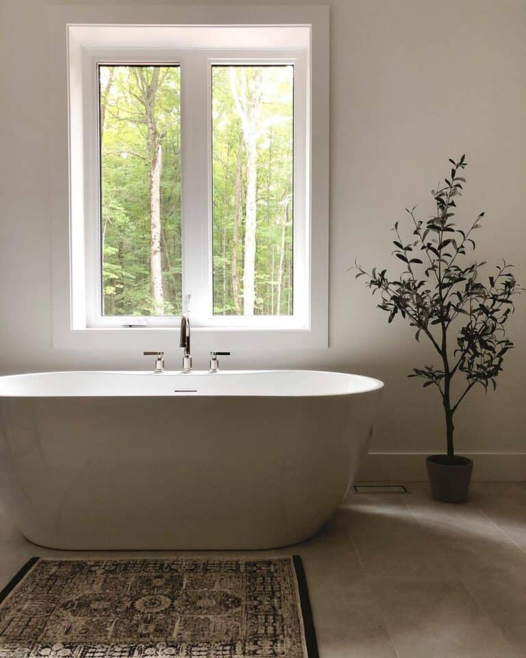 Modern Farmhouse Tiled Floors