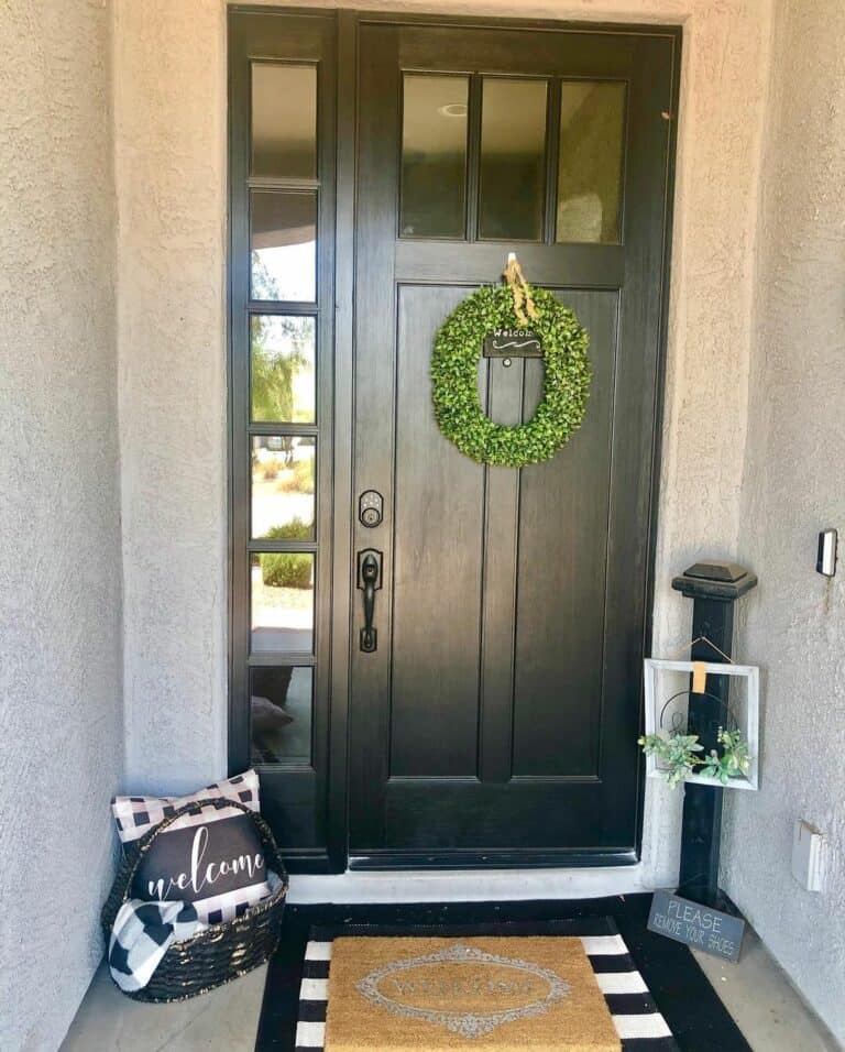 Sidelights Welcome in Natural Light