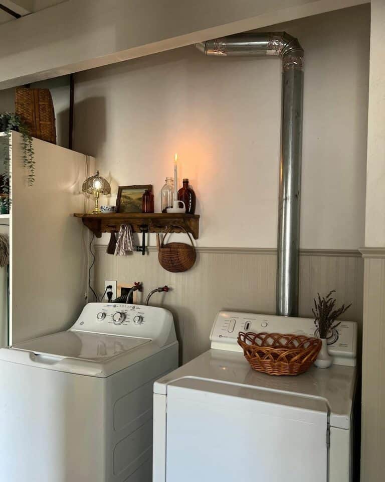 Laundry Room Wainscoting for a Stylish Boost