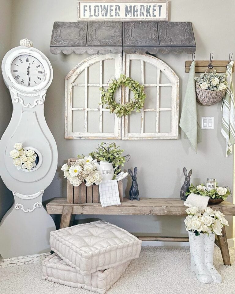 Wall Awning With Country Charm