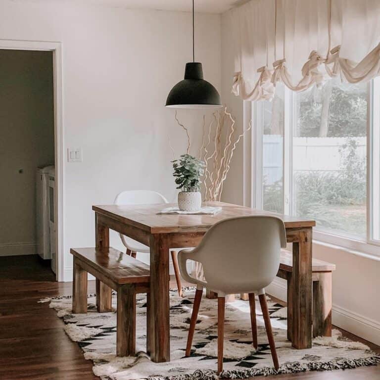 Farmhouse Window Empire Drapes