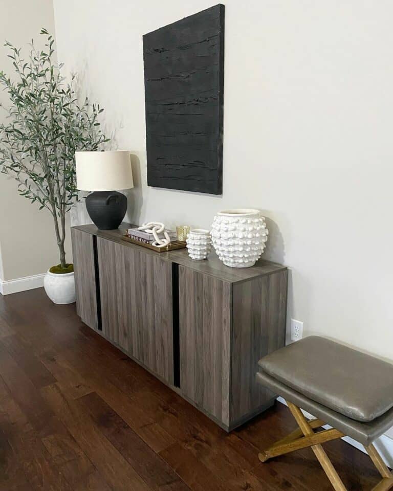 Neutral Living Room Corner