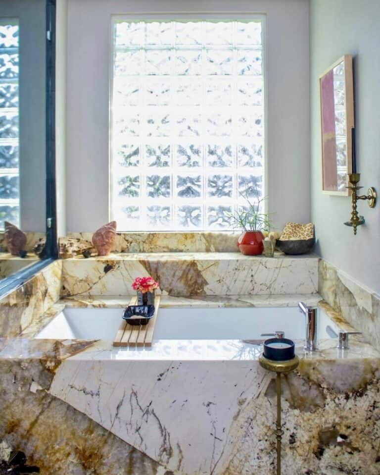 Drop-In Bathtub Ideas with a Twist