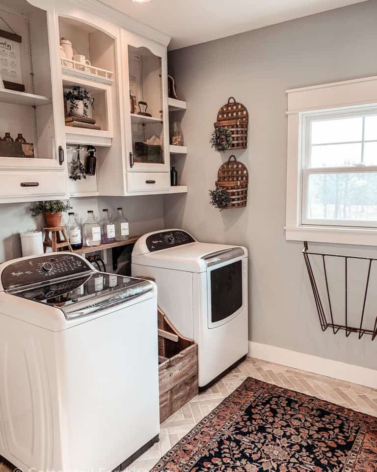 Vintage Pieces for an Heirloom Hutch