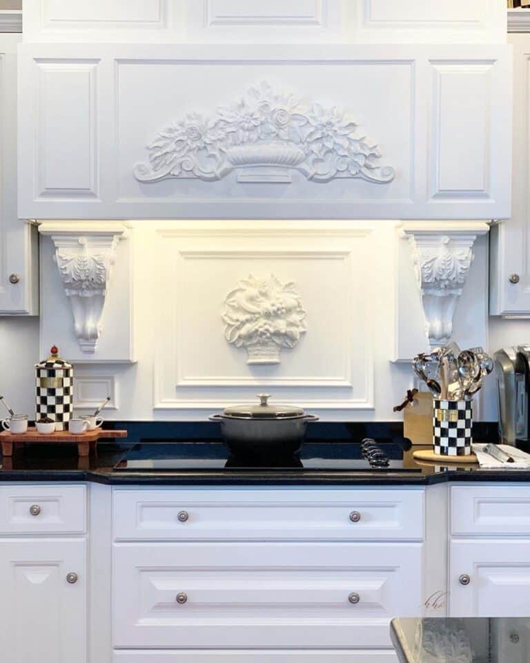Black and White Checkered Kitchen Decor