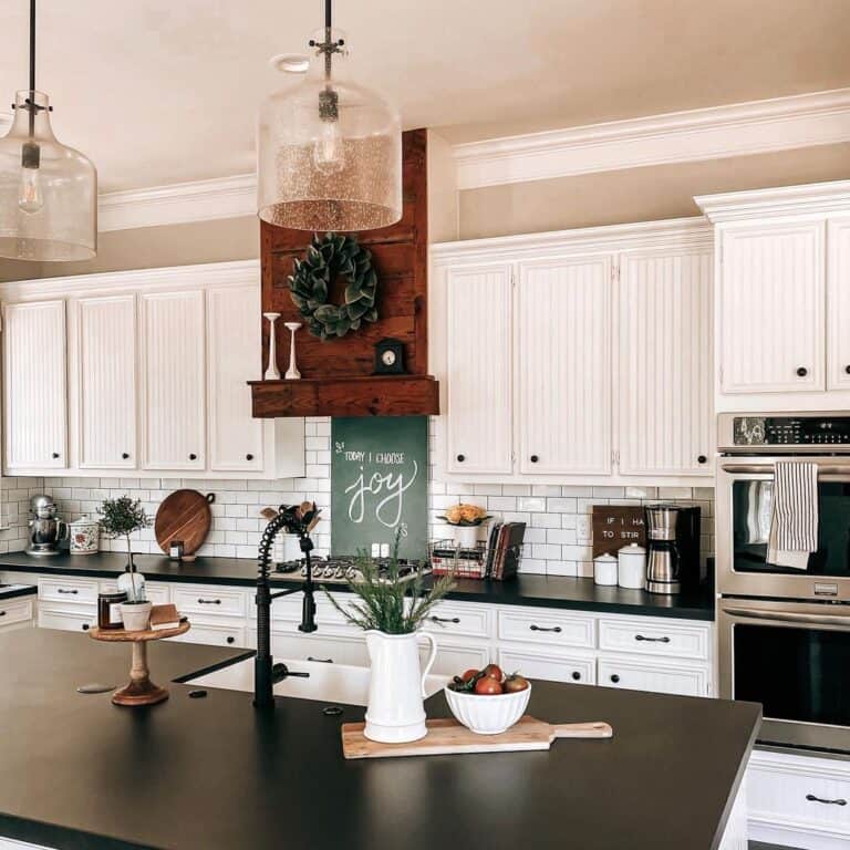 Festive Inspired Rustic Kitchen