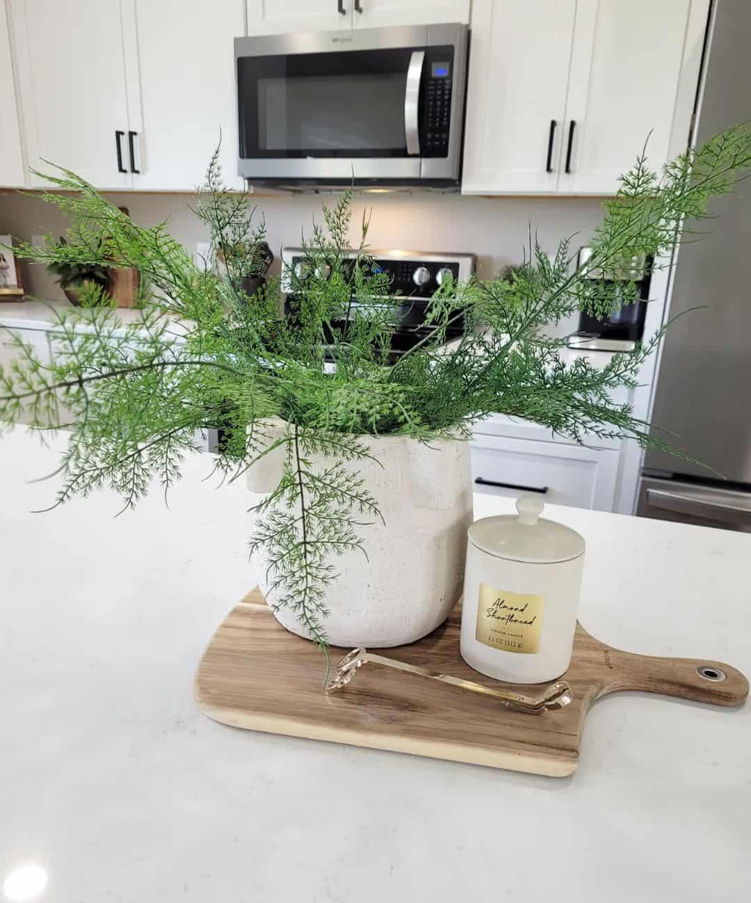 Cozy Candle Station Modern Farmhouse Kitchen Décor