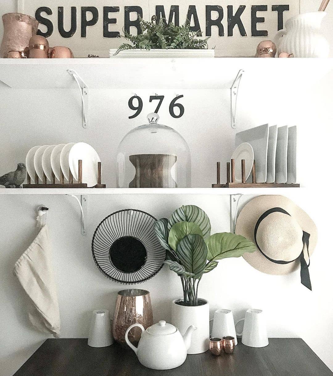 Contemporary Farmhouse Shelving