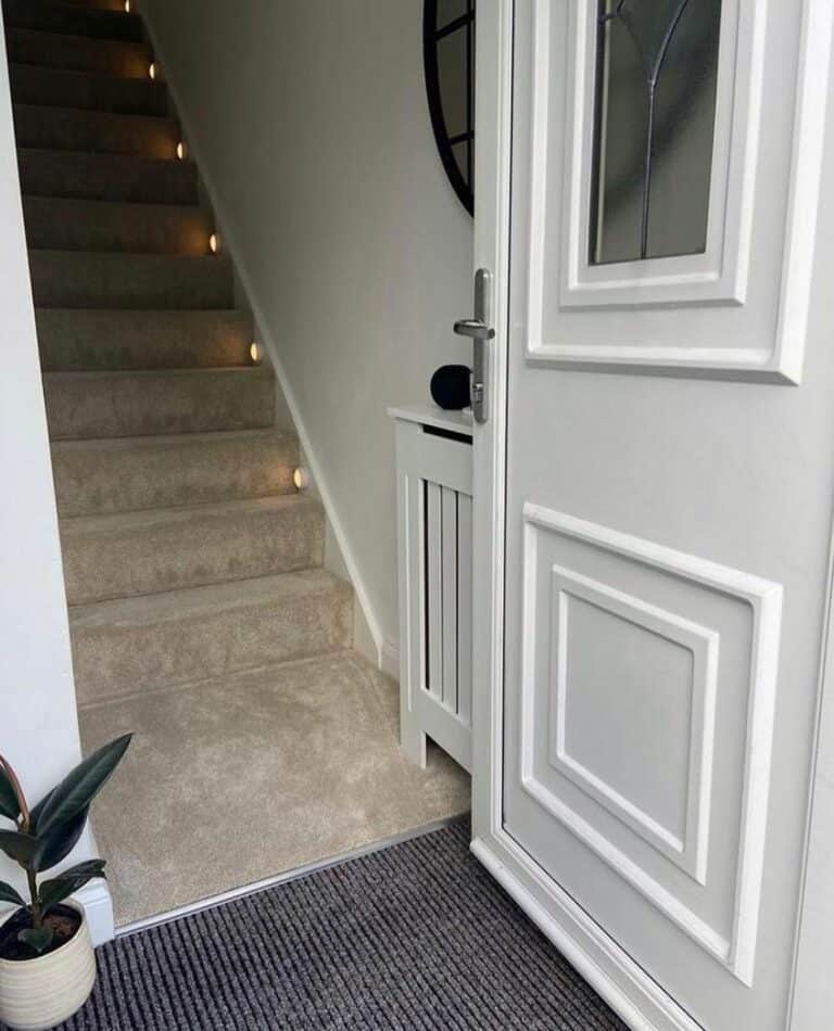 Illuminated Basement Stairwell Ideas