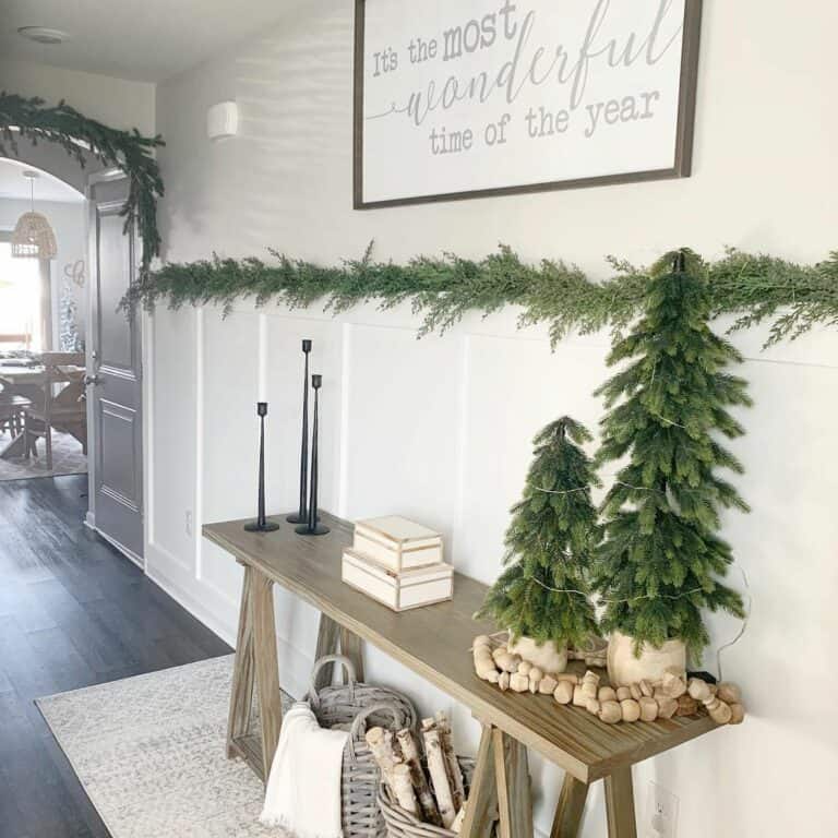 Recessed Hallway Lighting for Farmhouse Entryway