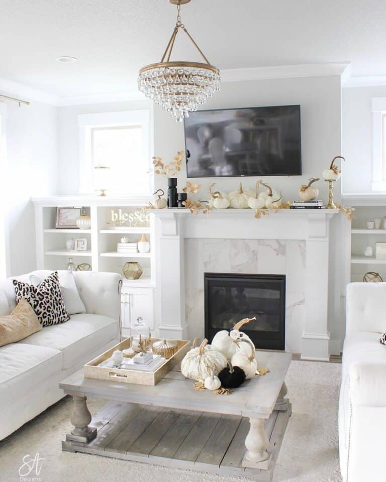 Fall Glam Living Room