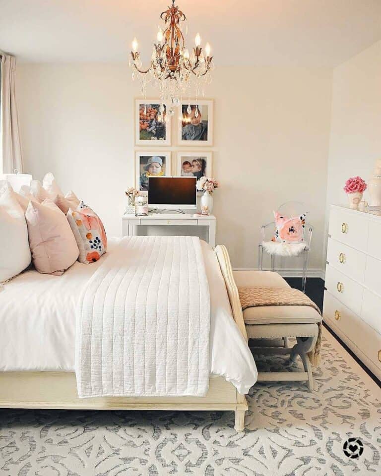 Master Bedroom Filled With Fun Textures