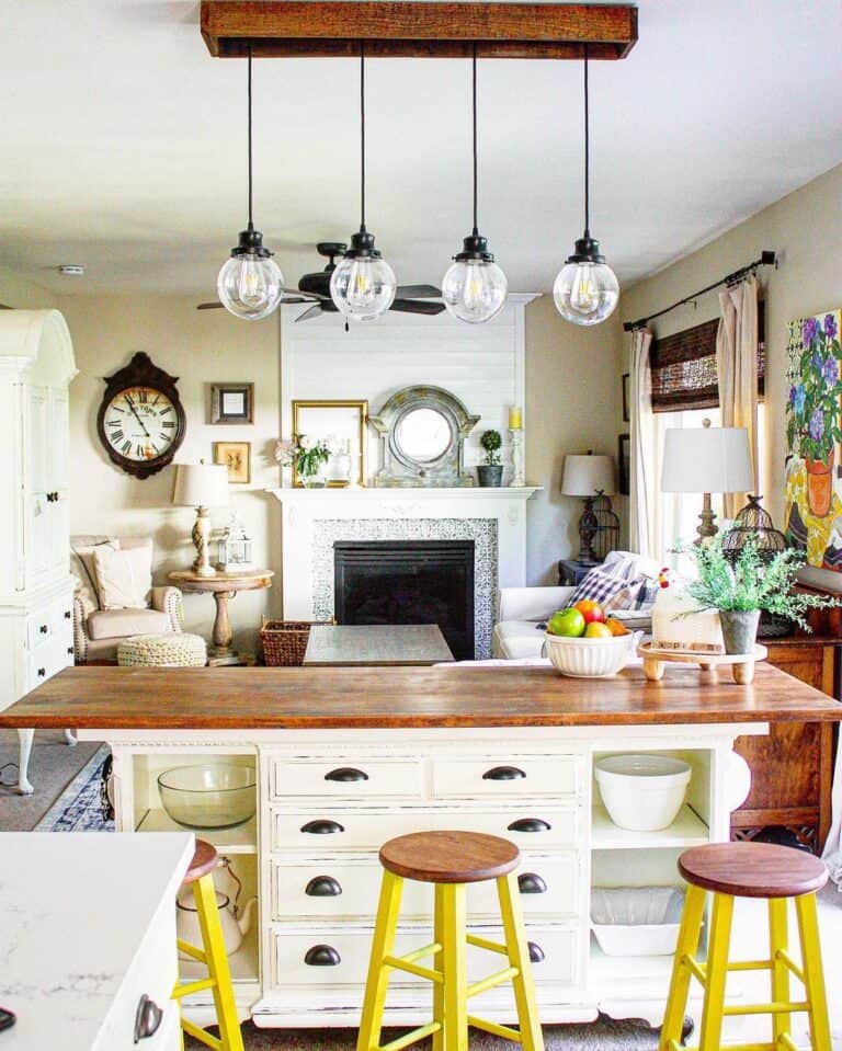 Modern Farmhouse Transitional Floor Plan
