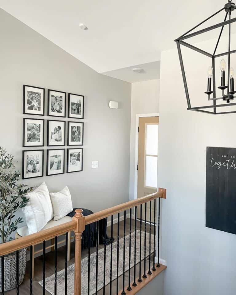 Compact Hallway Filled With Personality