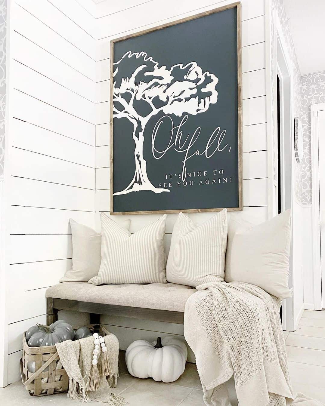 Framed Black and White Wall Décor