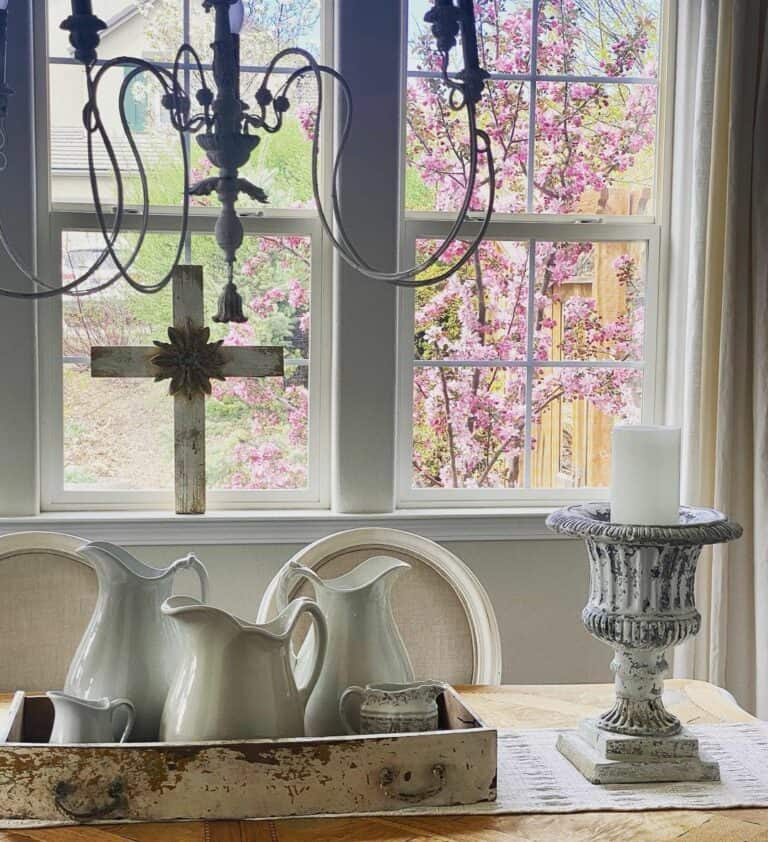 Religious Symbols as Window Décor Inspiration