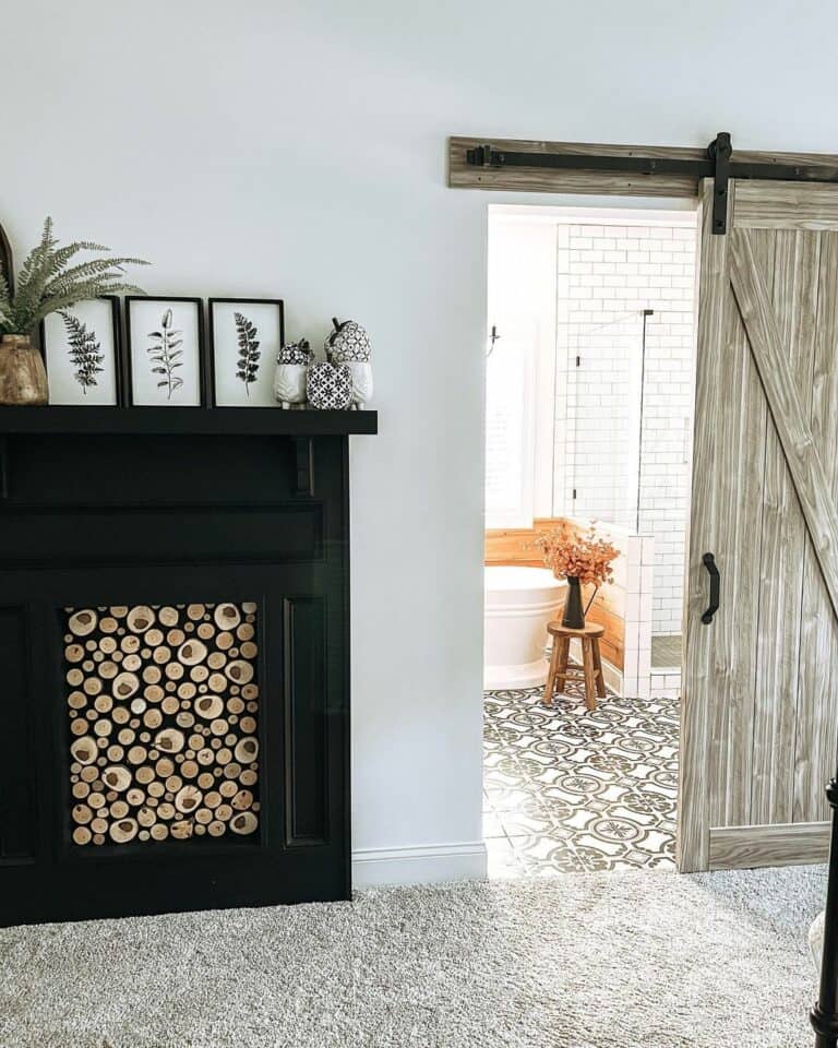 Modern Faux Fireplace Inspiration