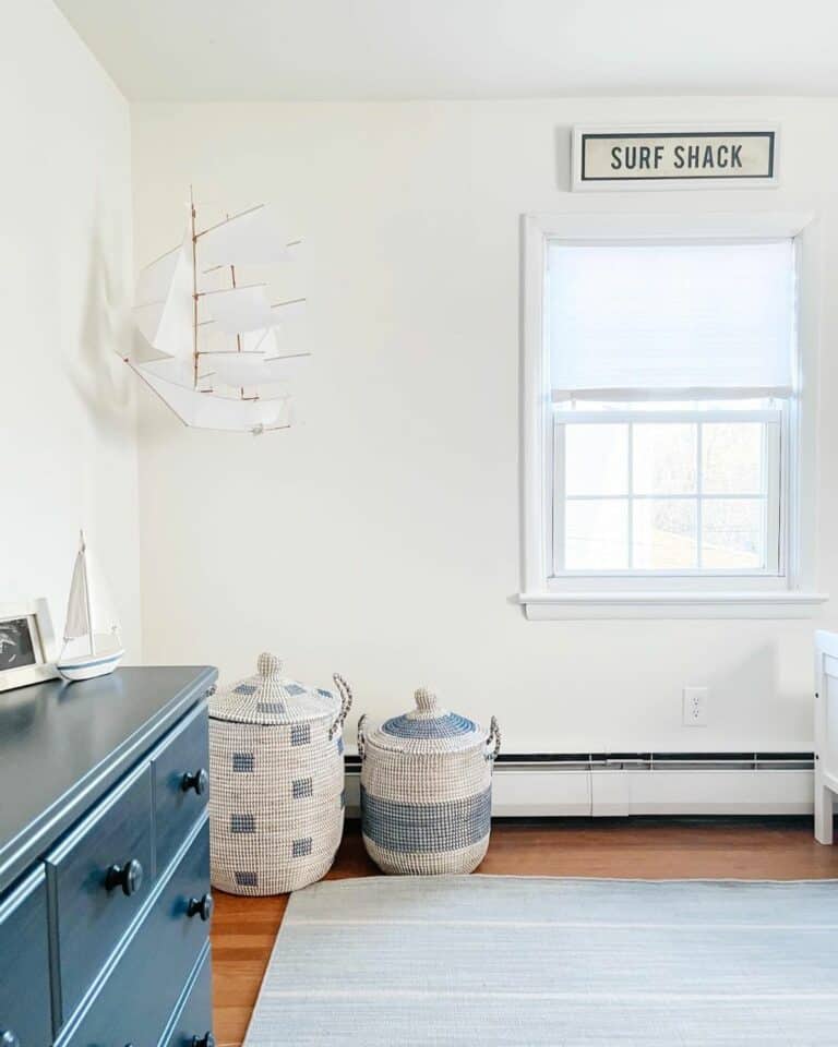 Coastal Room with Nautical Accents