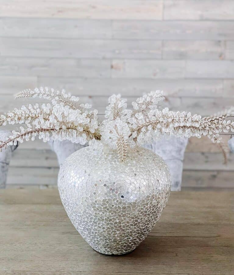 Crystal and Silver Table Centerpiece