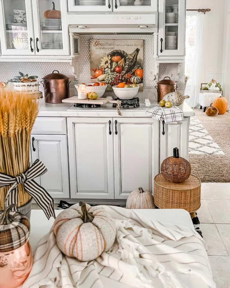 Autumnal Kitchen Décor