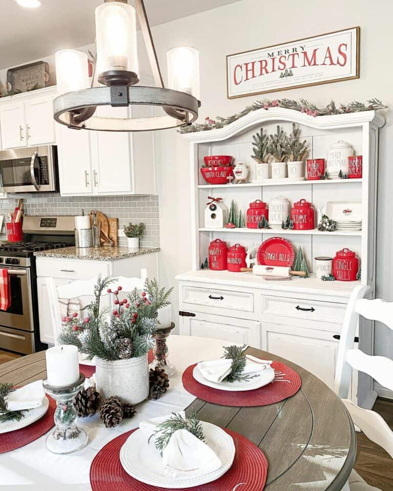 Classic Christmas Kitchen