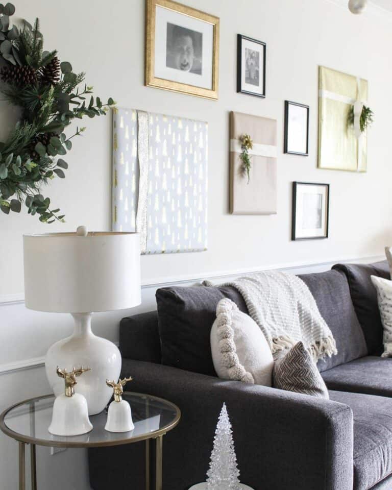 Wrapped Gift Gallery Wall