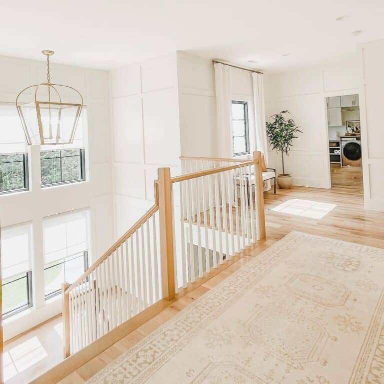 Lantern Pedant Light for Stair Landing