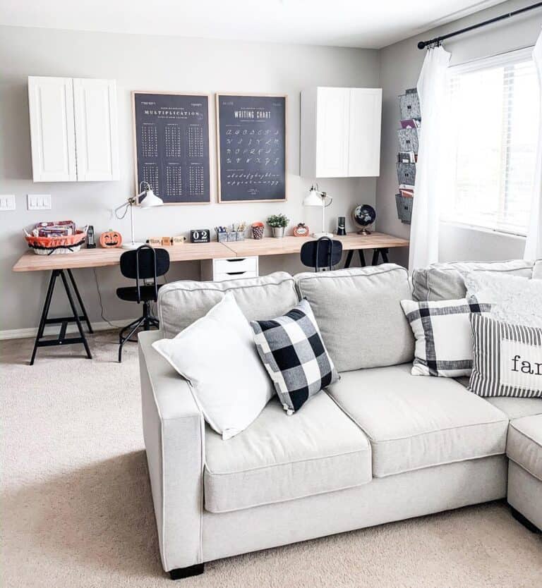Modern Shared Home Office Space