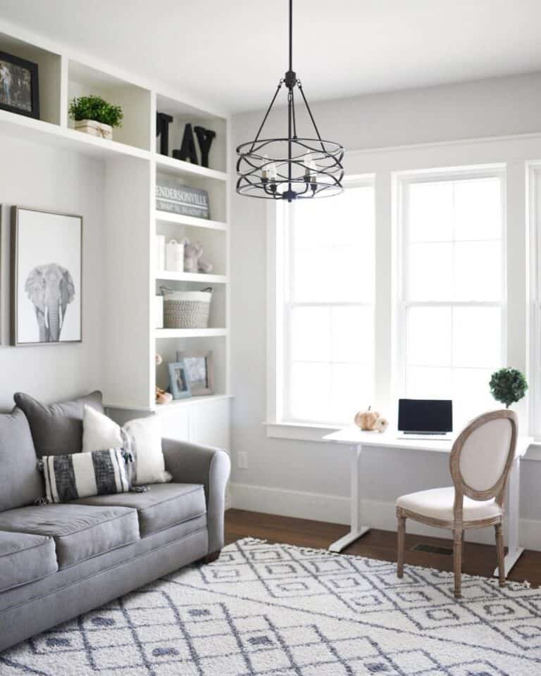 Living Room Farmhouse Desk