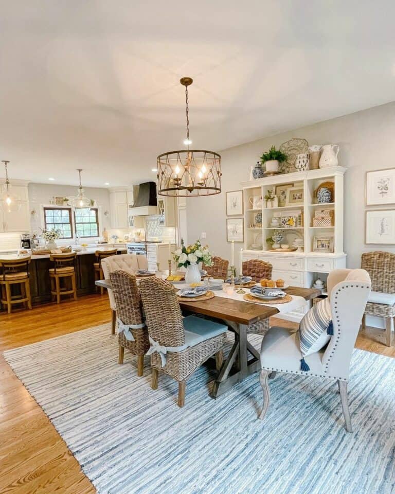 Rustic Farmhouse Kitchen Charm