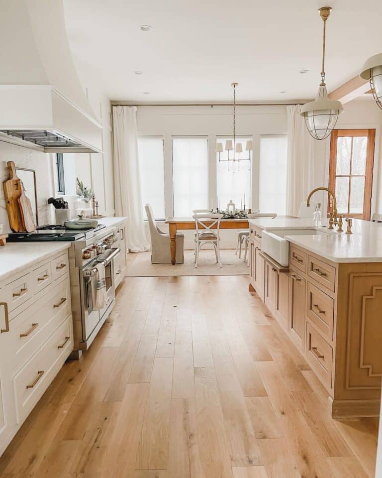 Spacious Kitchen Diner with Rustic Charm