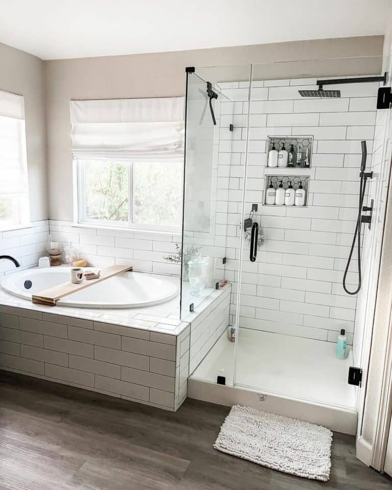 Subway Tile Bathtub