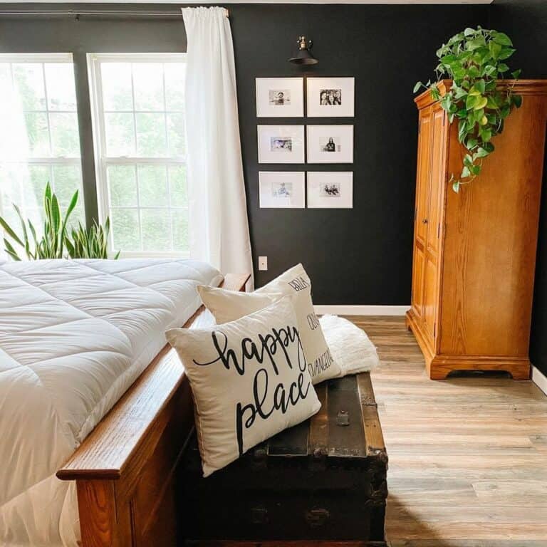 Gallery for Black Bedroom Wall