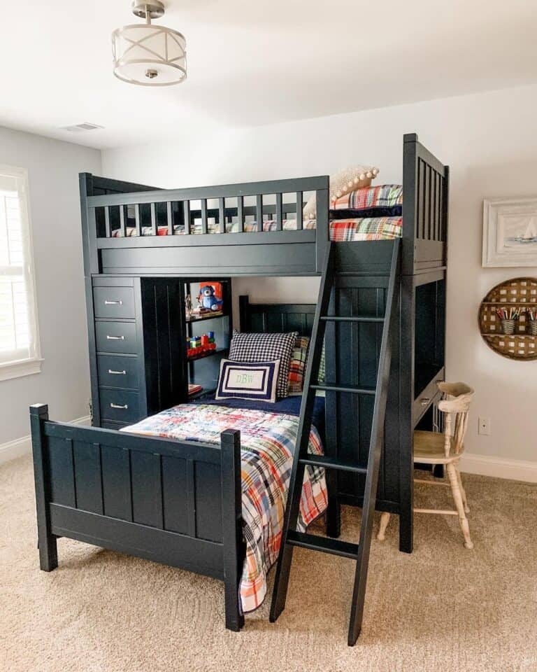 Bunk Bed for Farmhouse Bunk Room
