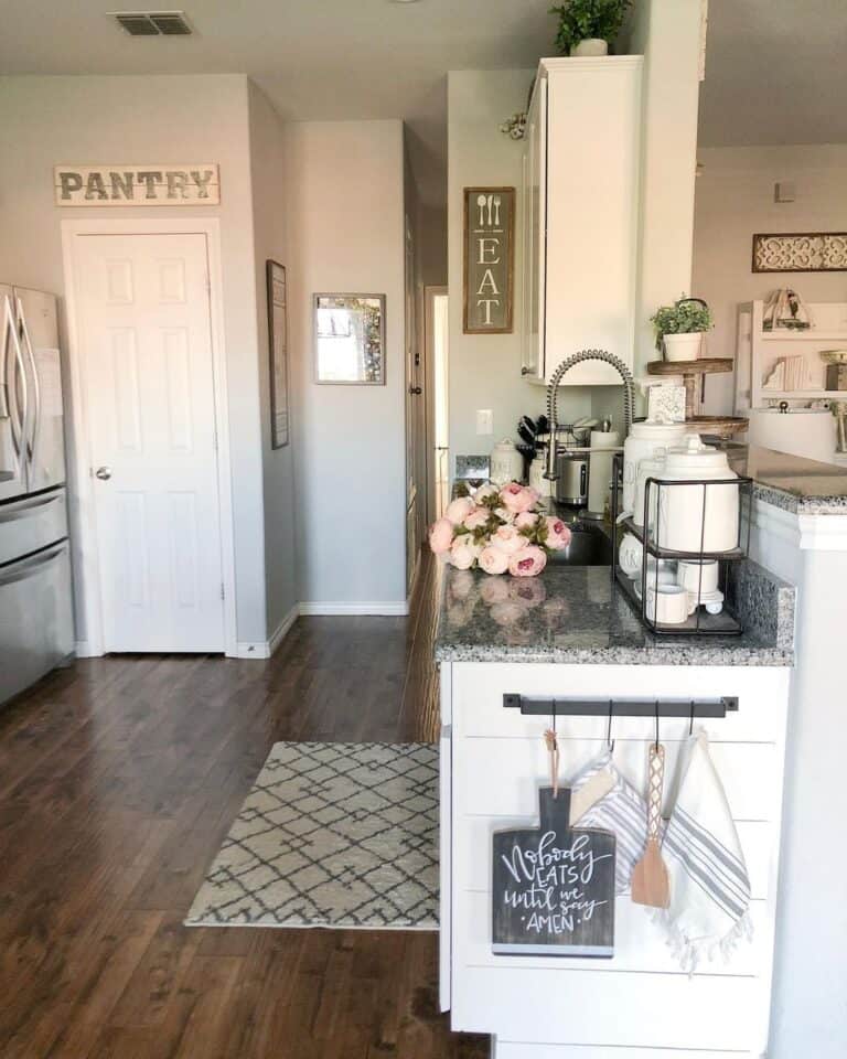 Wood Farmhouse Kitchen Signs
