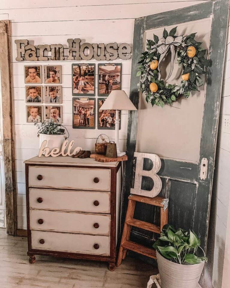 Rustic Farmhouse Gallery Wall