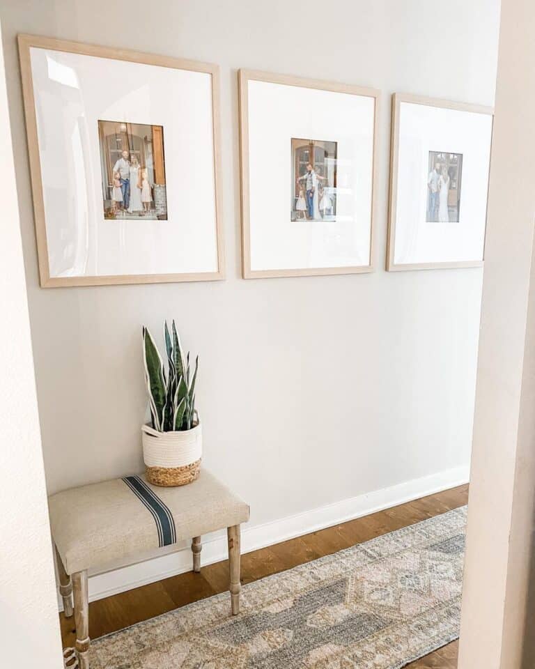 Hallway Family Gallery Wall